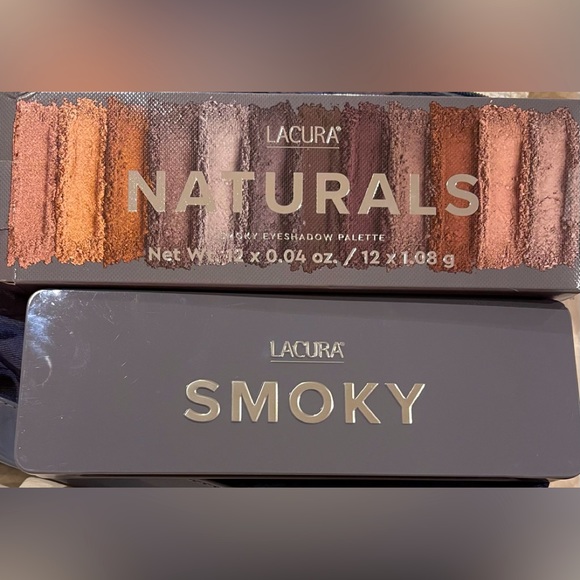 LaCura Makeup Lacura Naturals Smoky Eyeshadow Pallet Gray Browns